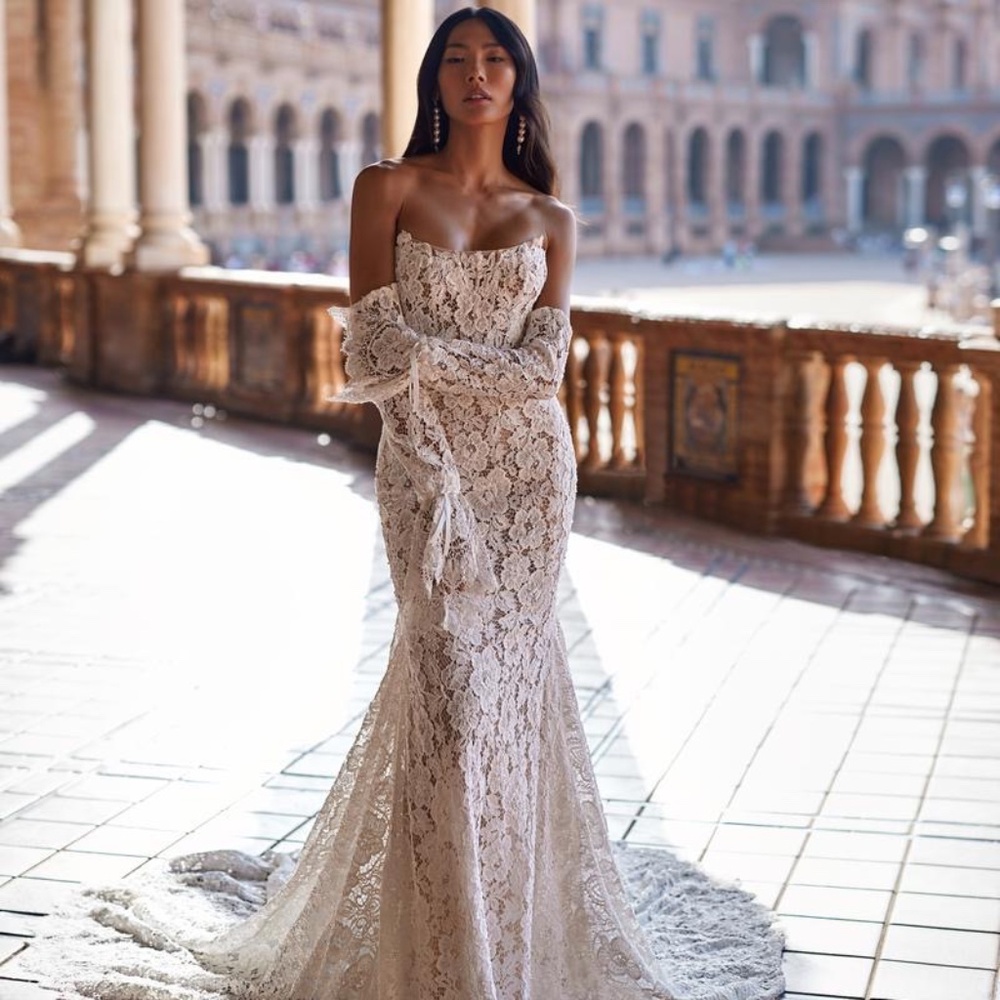 Wedding dress by Julie Vino